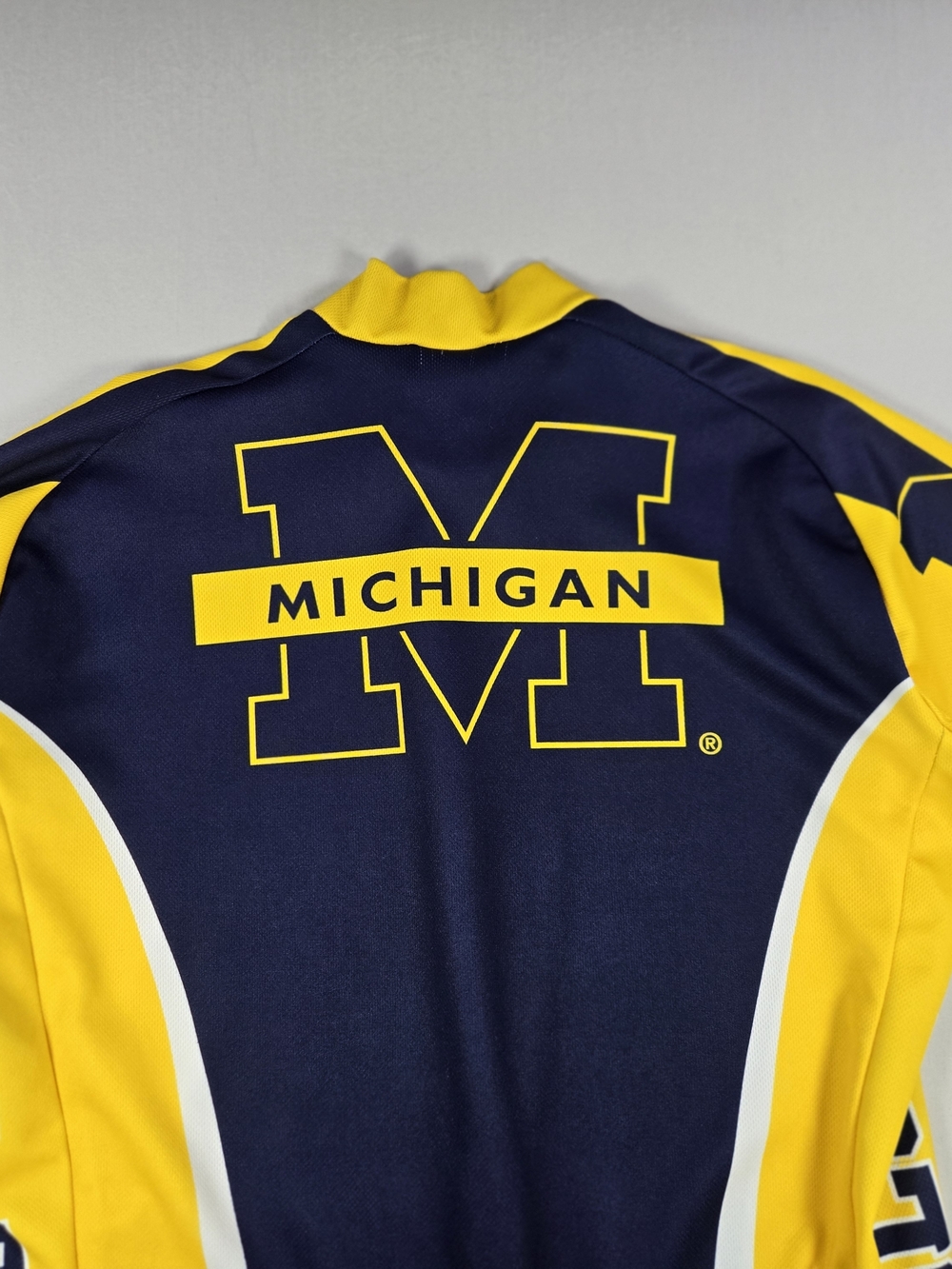 Vintage Michigan Wolverines Cycling Jersey Adrenaline Promotions Size Large - Picture 6 of 12
